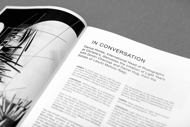 In Conversation: Darius Himes with Dmitri Cherniak and Daniel Hug, from the Light Years book.